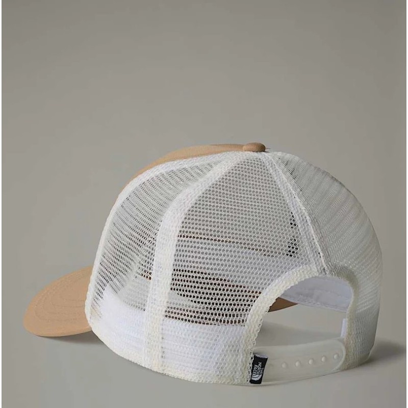 NF0A3FM3HQI1 TNF LOGO KHAKI STONE/TNF WHITE
