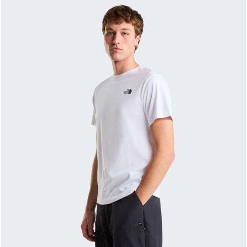 NF0A8G9VFN41 M BOX NSE REGULAR SHORT SLEEVE TE TNF WHITE