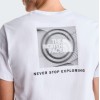 NF0A8G9VFN41 M BOX NSE REGULAR SHORT SLEEVE TE TNF WHITE
