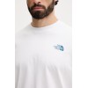 NF0A8G9WFN41 M LIQUID BOX NSE OVERSIZE SHORT SLEEVE T TNF WHITE