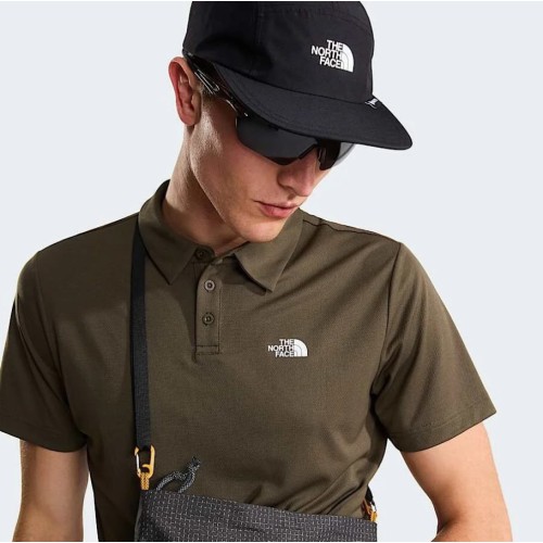 NF0A2WAZ21L1 M TANKEN POLO NEW TAUPE GREEN