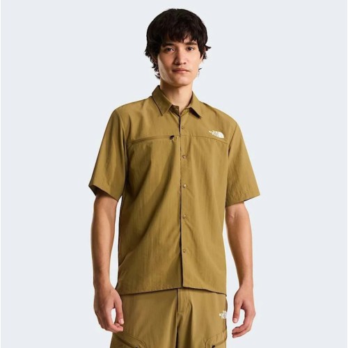 NF0A8FTQ2EL1 M PACKABLE SHORT SLEEVE SHIRT CEDAR