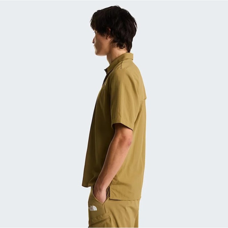NF0A8FTQ2EL1 M PACKABLE SHORT SLEEVE SHIRT CEDAR