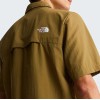 NF0A8FTQ2EL1 M PACKABLE SHORT SLEEVE SHIRT CEDAR