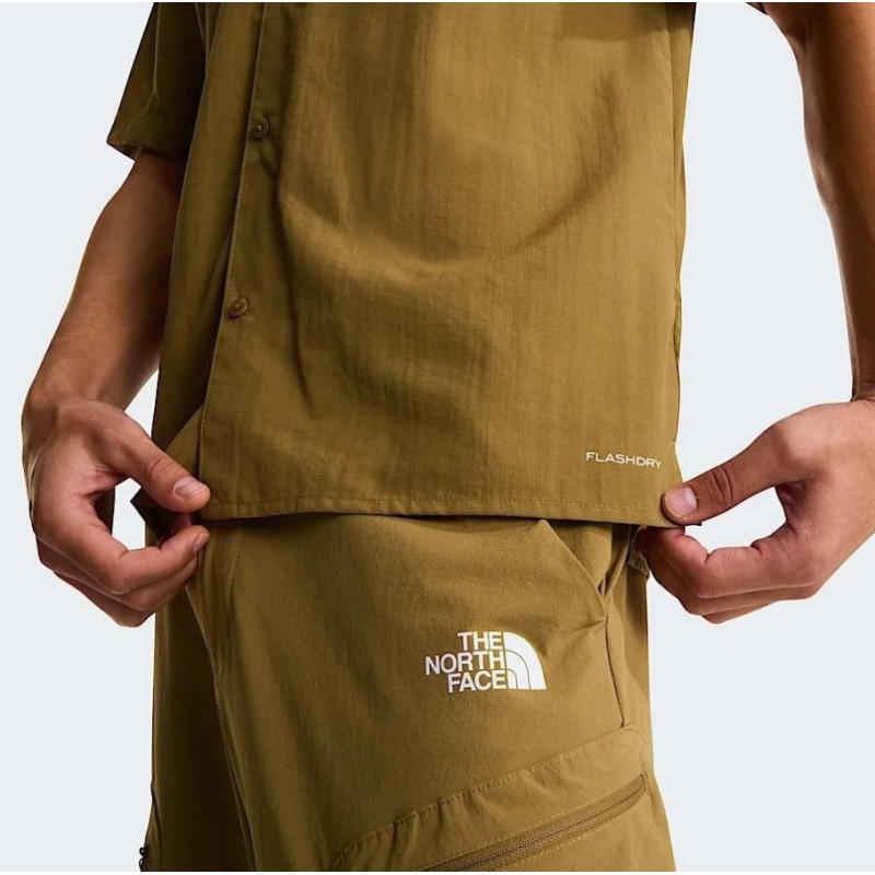 NF0A8FTQ2EL1 M PACKABLE SHORT SLEEVE SHIRT CEDAR