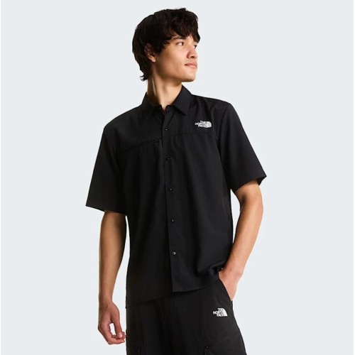 NF0A8FTQJK31 M PACKABLE SHORT SLEEVE SHIRT TNF BLACK