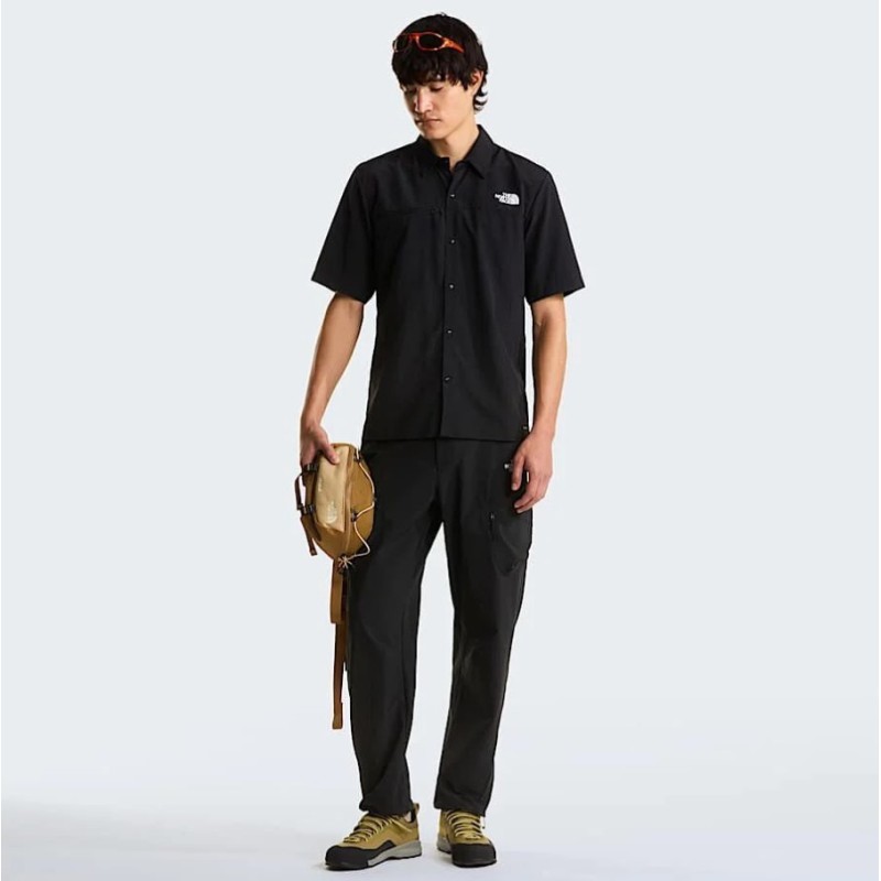 NF0A8FTQJK31 M PACKABLE SHORT SLEEVE SHIRT TNF BLACK