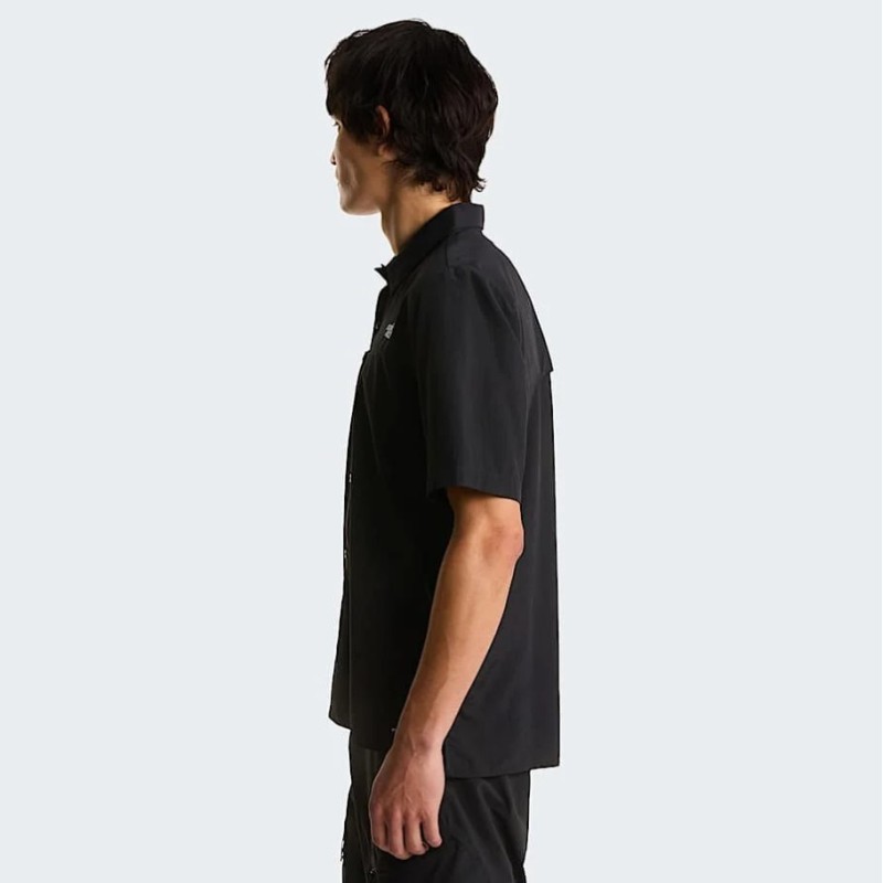 NF0A8FTQJK31 M PACKABLE SHORT SLEEVE SHIRT TNF BLACK