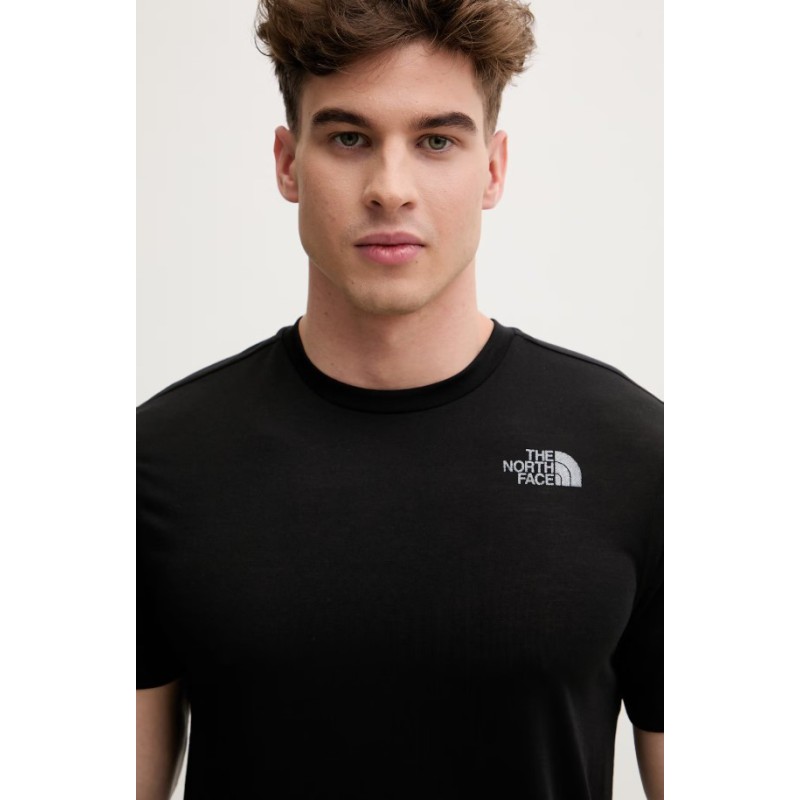 NF0A8FTVJK31 M BITMAP LOGO SHORT SLEEVES TEE-GRAPHIC TNF BLACK