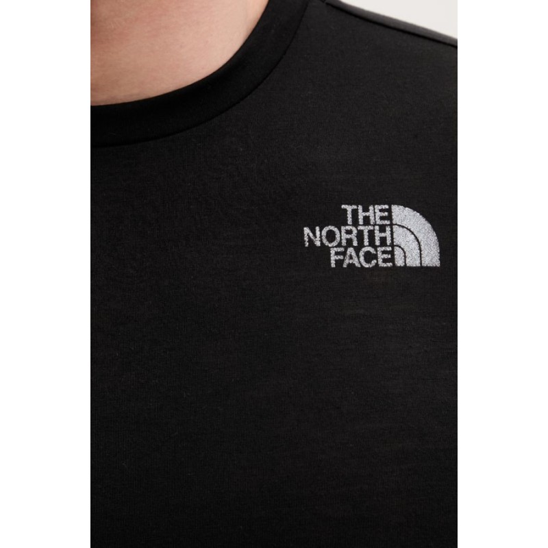 NF0A8FTVJK31 M BITMAP LOGO SHORT SLEEVES TEE-GRAPHIC TNF BLACK
