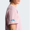 NF0A8G9G0SO1 M ALIEN RELAXED SHORT SLEEVE TEE-GRAPHI METAL PINK