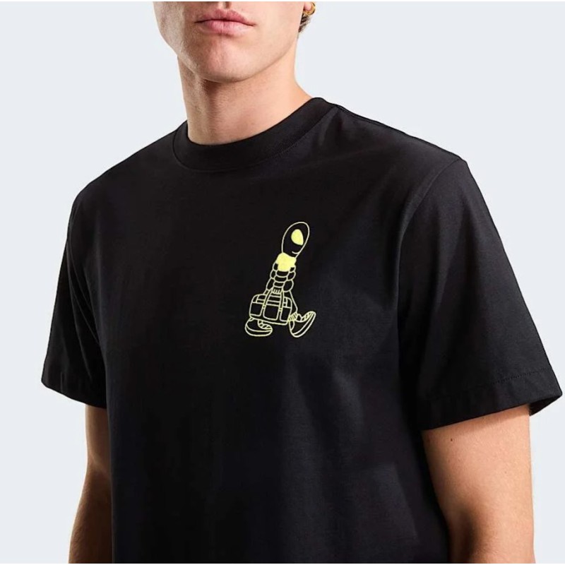 NF0A8G9GJK31 M ALIEN RELAXED SHORT SLEEVE TEE-GRAPHI TNF BLACK