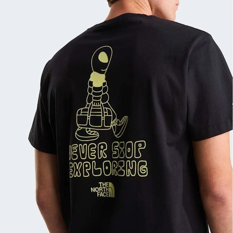 NF0A8G9GJK31 M ALIEN RELAXED SHORT SLEEVE TEE-GRAPHI TNF BLACK