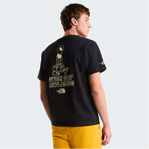 NF0A8G9GJK31 M ALIEN RELAXED SHORT SLEEVE TEE-GRAPHI TNF BLACK