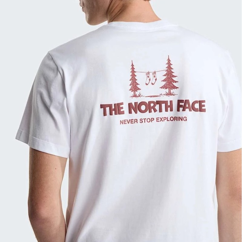 NF0A8GQMFN41 M CAMPING RELAXED SHORT SLEEVE TEE-GRAPH TNF WHITE