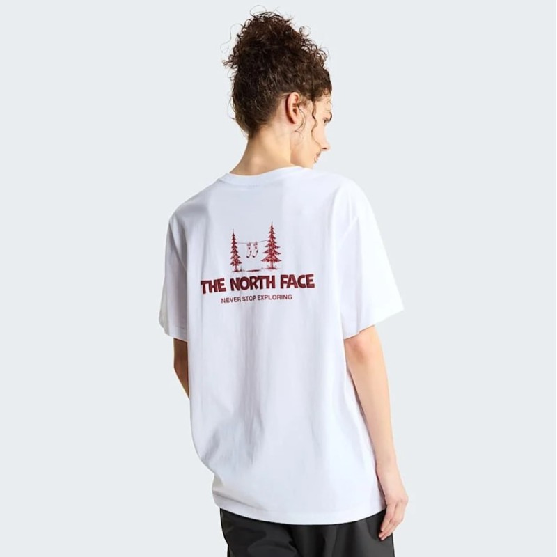 NF0A8GQMFN41 M CAMPING RELAXED SHORT SLEEVE TEE-GRAPH TNF WHITE