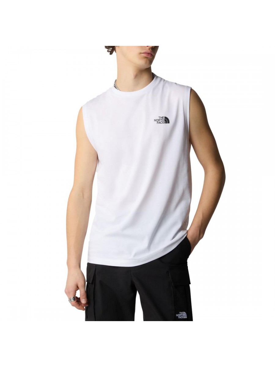 NF0A87R3FN41 M SIMPLE DOME TANK TNF WHITE