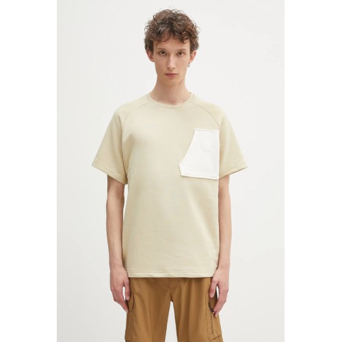 NF0A8C283X41 M TERRY RELAXED TEE GRAVEL