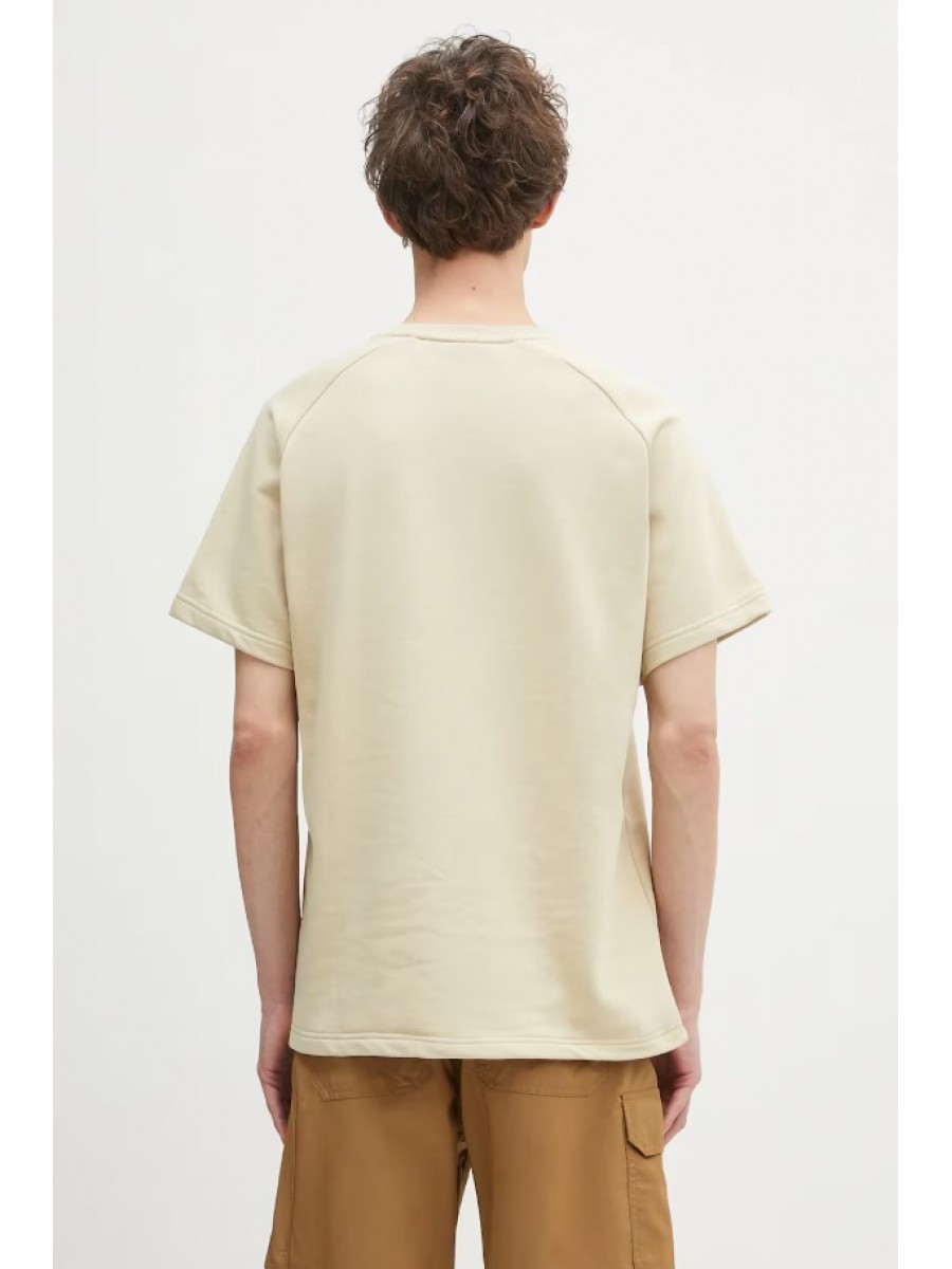 NF0A8C283X41 M TERRY RELAXED TEE GRAVEL