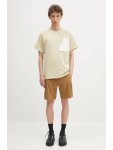 NF0A8C283X41 M TERRY RELAXED TEE GRAVEL