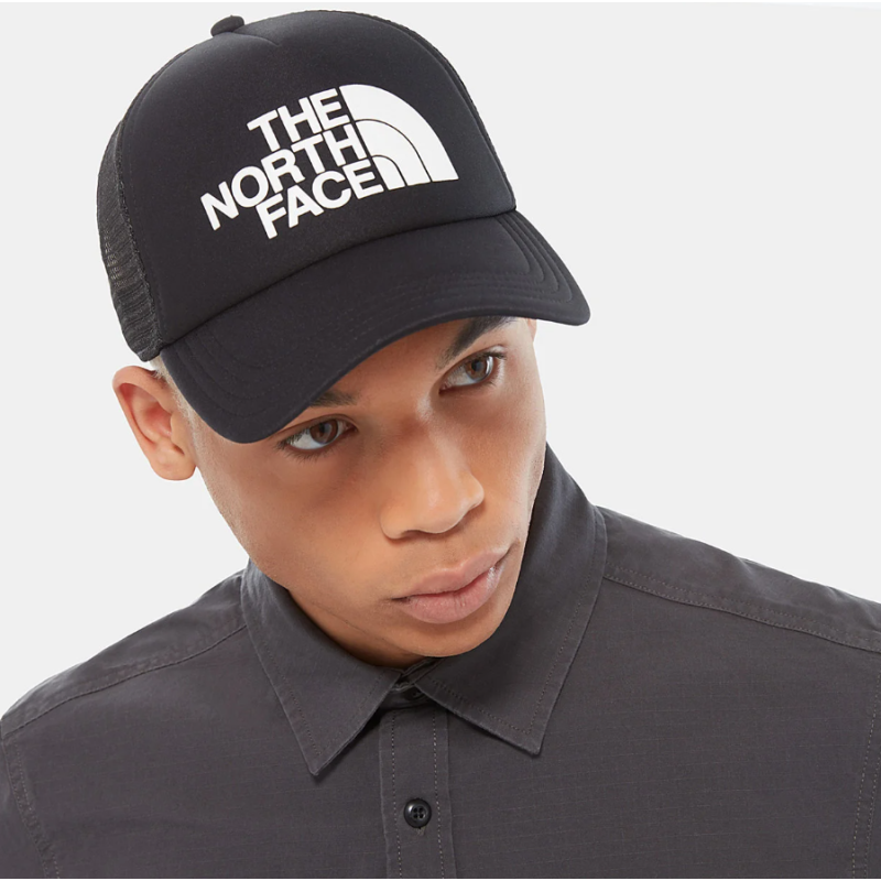 NF0A3FM3KY41 TNF LOGO TRUCKER TNF BLACK/TNF WHITE