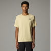 NF0A87NU3X41 M S/S NORTH FACES TEE GRAVEL