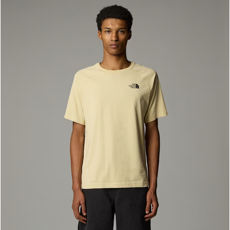 NF0A87NU3X41 M S/S NORTH FACES TEE GRAVEL