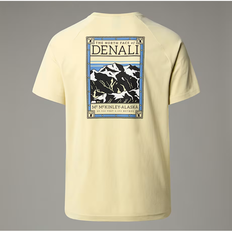 NF0A87NU3X41 M S/S NORTH FACES TEE GRAVEL