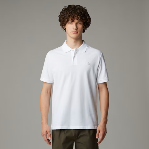 NF0A8C1PFN41 M ESSENTIAL REGULAR POLO TNF WHITE