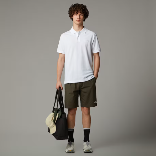 NF0A8C1PFN41 M ESSENTIAL REGULAR POLO TNF WHITE