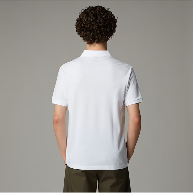 NF0A8C1PFN41 M ESSENTIAL REGULAR POLO TNF WHITE