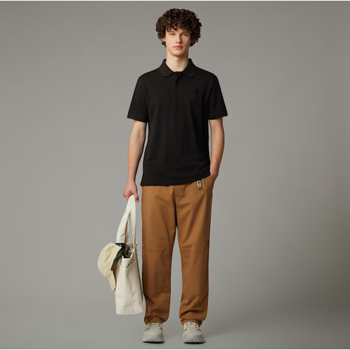 NF0A8C1PJK31 M ESSENTIAL REGULAR POLO TNF BLACK