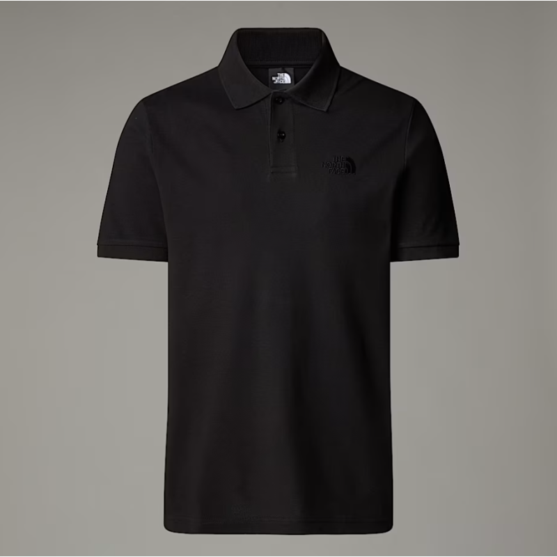 NF0A8C1PJK31 M ESSENTIAL REGULAR POLO TNF BLACK