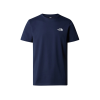 NF0A87NG8K21 M S/S SIMPLE DOME TEE SUMMIT NAVY