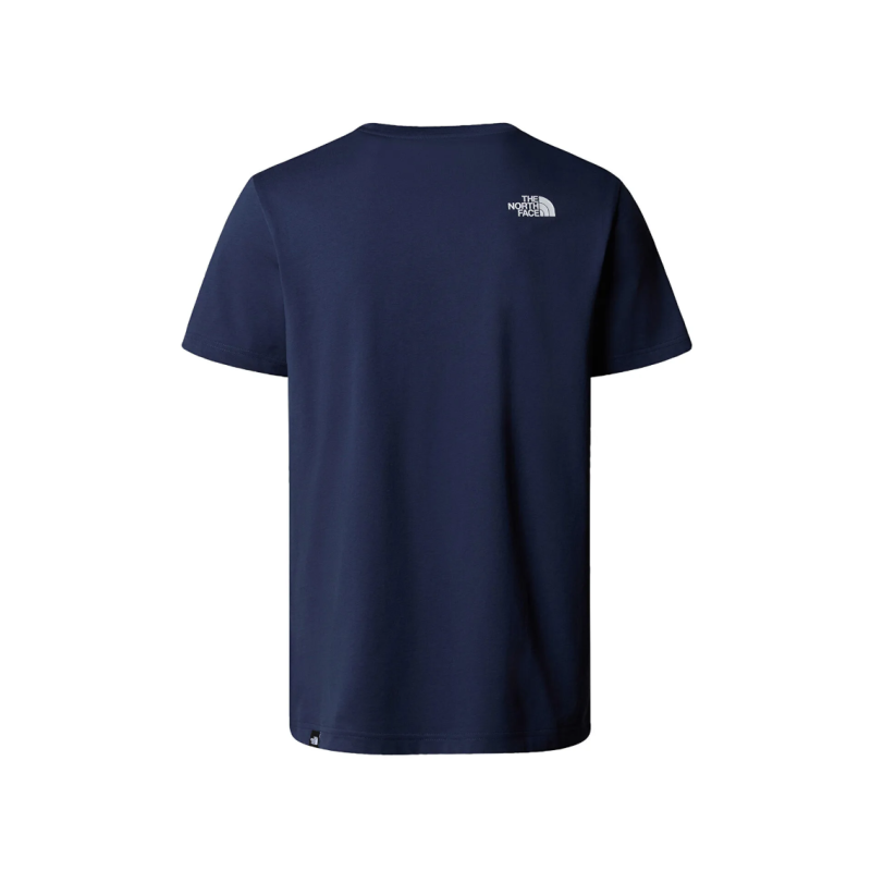 NF0A87NG8K21 M S/S SIMPLE DOME TEE SUMMIT NAVY