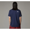 NF0A87NG8K21 M S/S SIMPLE DOME TEE SUMMIT NAVY