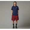 NF0A87NG8K21 M S/S SIMPLE DOME TEE SUMMIT NAVY
