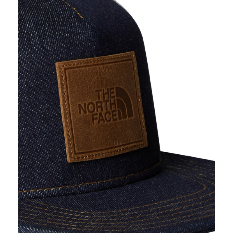 NF0A8BMEBM71 TBD JIMMY CHIN TRUCKER DENIM/LEATHER PATCH