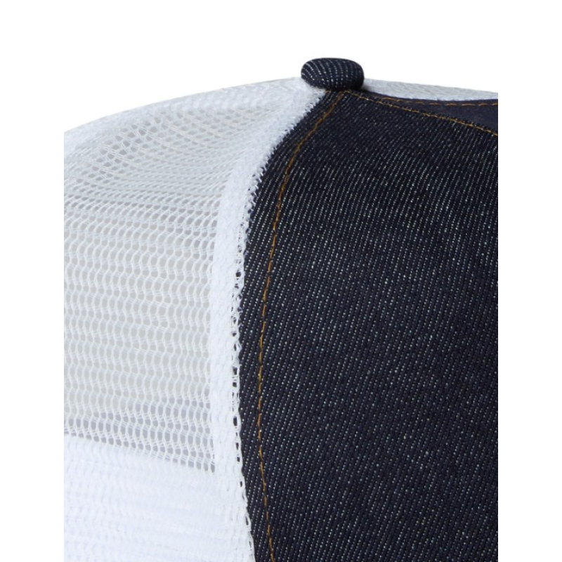 NF0A8BMEBM71 TBD JIMMY CHIN TRUCKER DENIM/LEATHER PATCH
