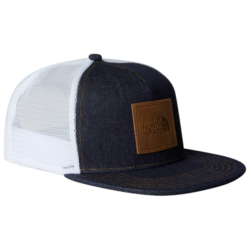 NF0A8BMEBM71 TBD JIMMY CHIN TRUCKER DENIM/LEATHER PATCH