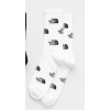 NF0A8BRBKY41 EVERYDAY CREW SOCK LOGO - 2P TNF BLACK