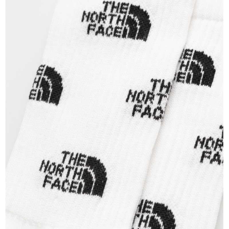 NF0A8BRBKY41 EVERYDAY CREW SOCK LOGO - 2P TNF BLACK