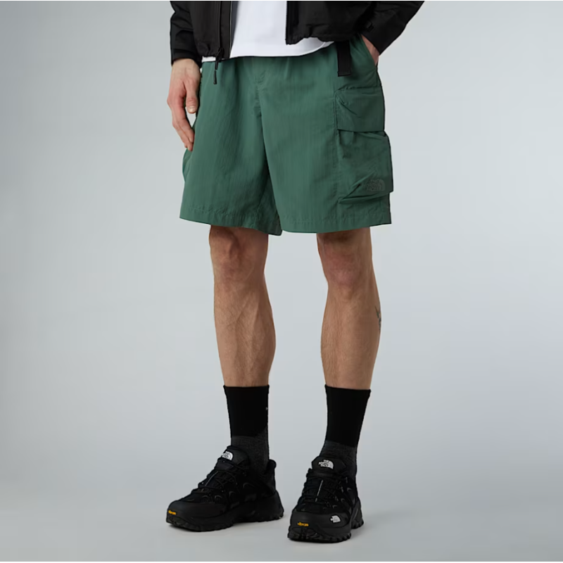 NF0A8BJGHCH1 M CARGO POCKET SHORT DUCK GREEN