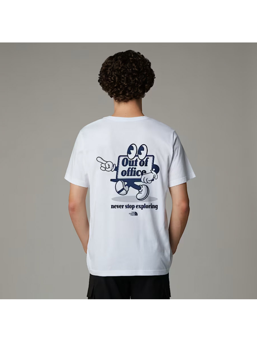 NF0A8C30FN41 M SS WAMFC TEE TNF WHITE