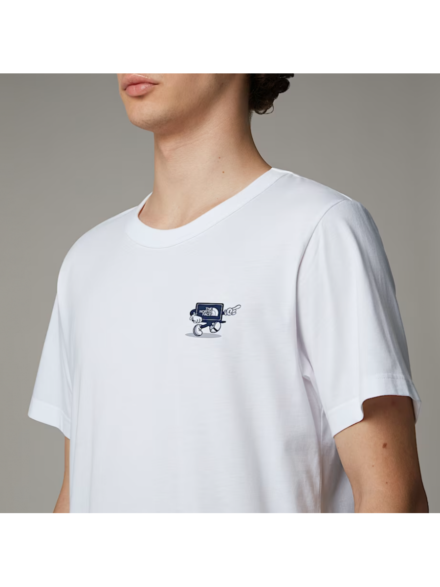 NF0A8C30FN41 M SS WAMFC TEE TNF WHITE