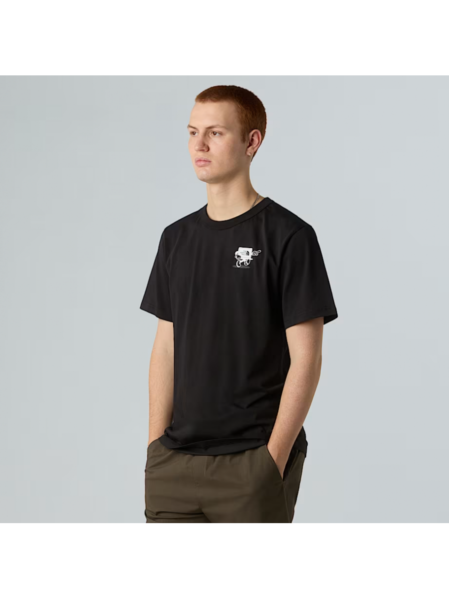 NF0A8C30JK31 U S/S CARTOON LOGO RELAXED TEE TNF BLACK