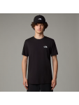 NF0A8C4VU1H1 M S/S REFLECTIVE BOX NSE TEE TNF BLACK REFLECTIVE