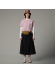 NF0A87U40SO1 W SIMPLE DOME CROPPED SLIM TEE METAL PINK