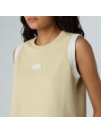 NF0A8C263X41 W TERRY RELAXED CROPPED TANK GRAVEL