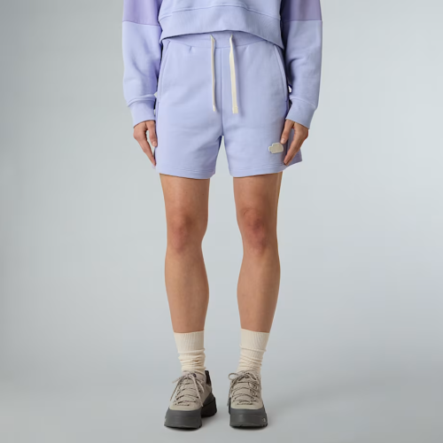 NF0A8C270VI1 W TERRY RELAXED SHORT PURPLE